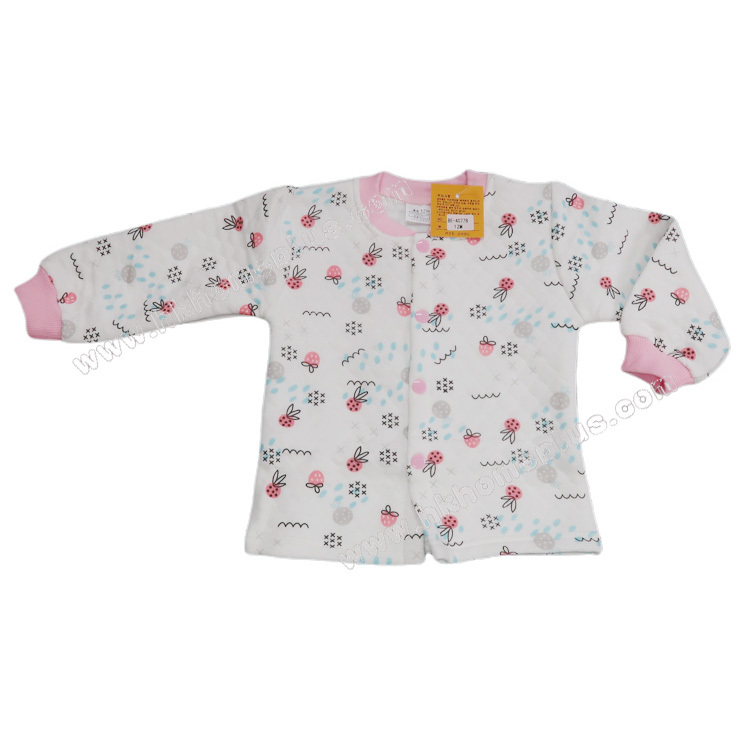 Koma Land: 嬰兒夾絲長袖長褲套裝 BE4077 (3m-12m碼)