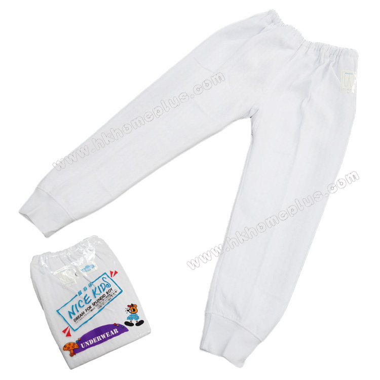 3條裝 醒目仔: 童裝間棉長褲 (2-12碼)