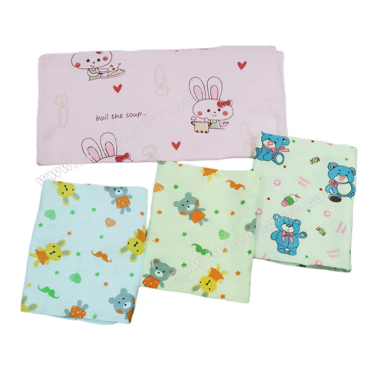 2條裝 印公仔紗布浴巾 20"X40" 4520253