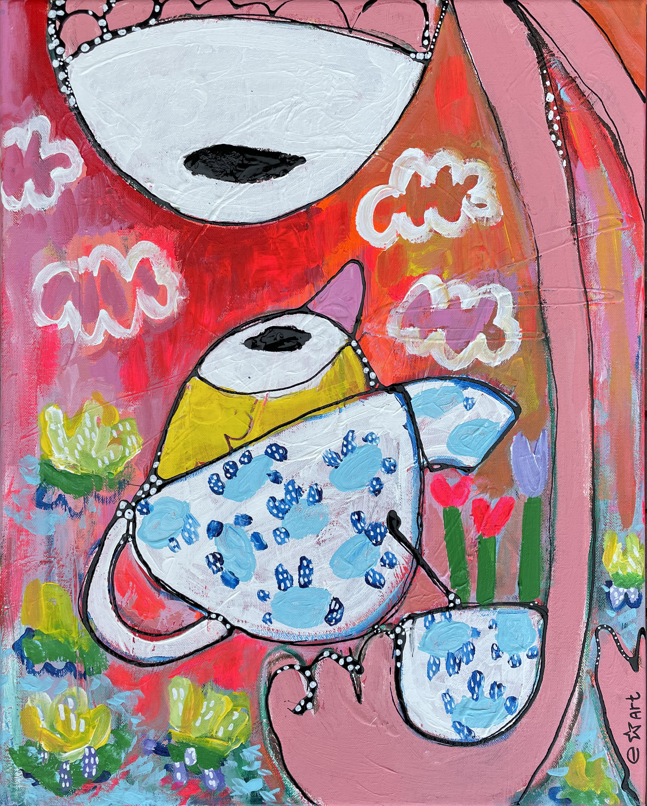 I finally found you in my teacup