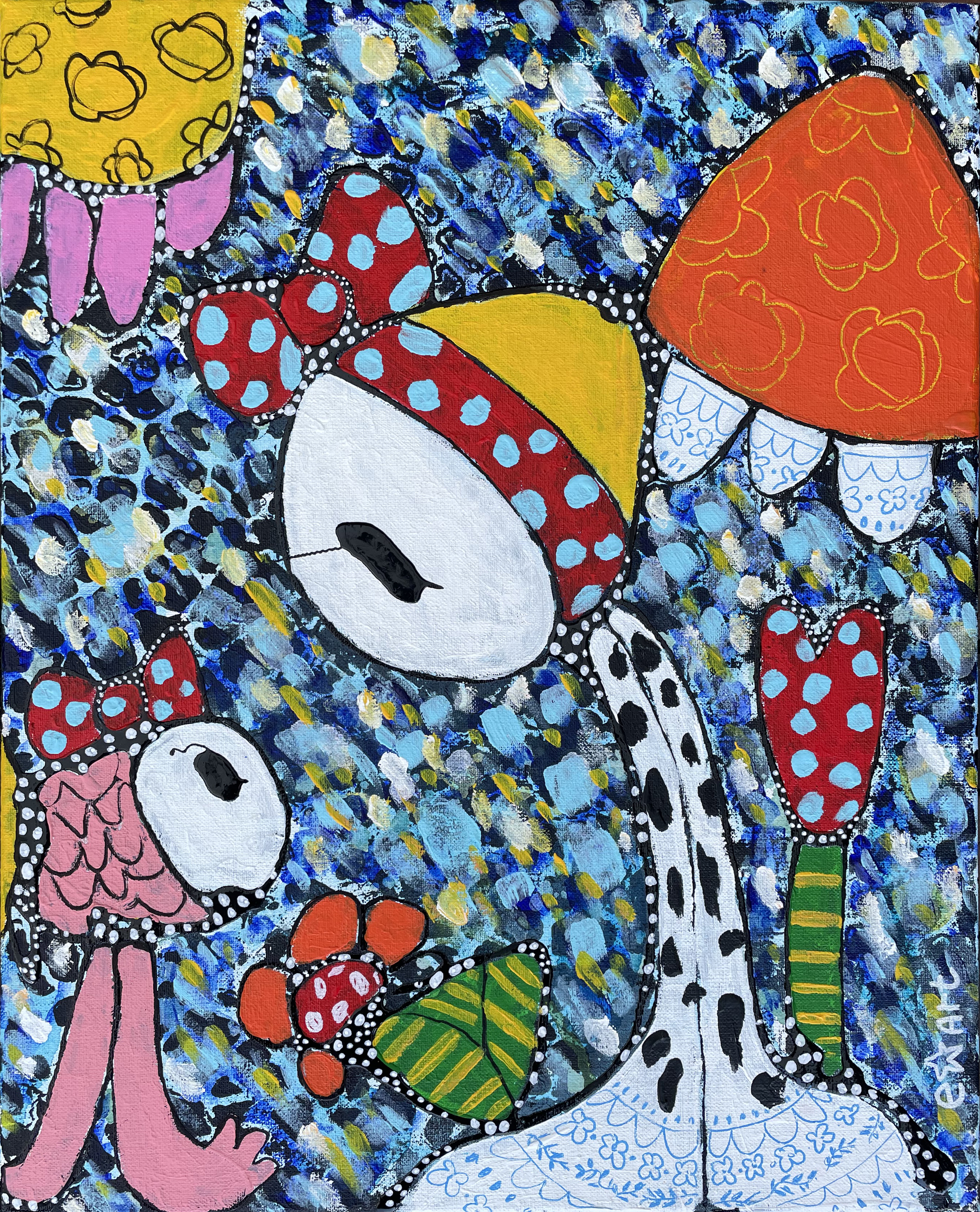 Let’s wear the same hairbow