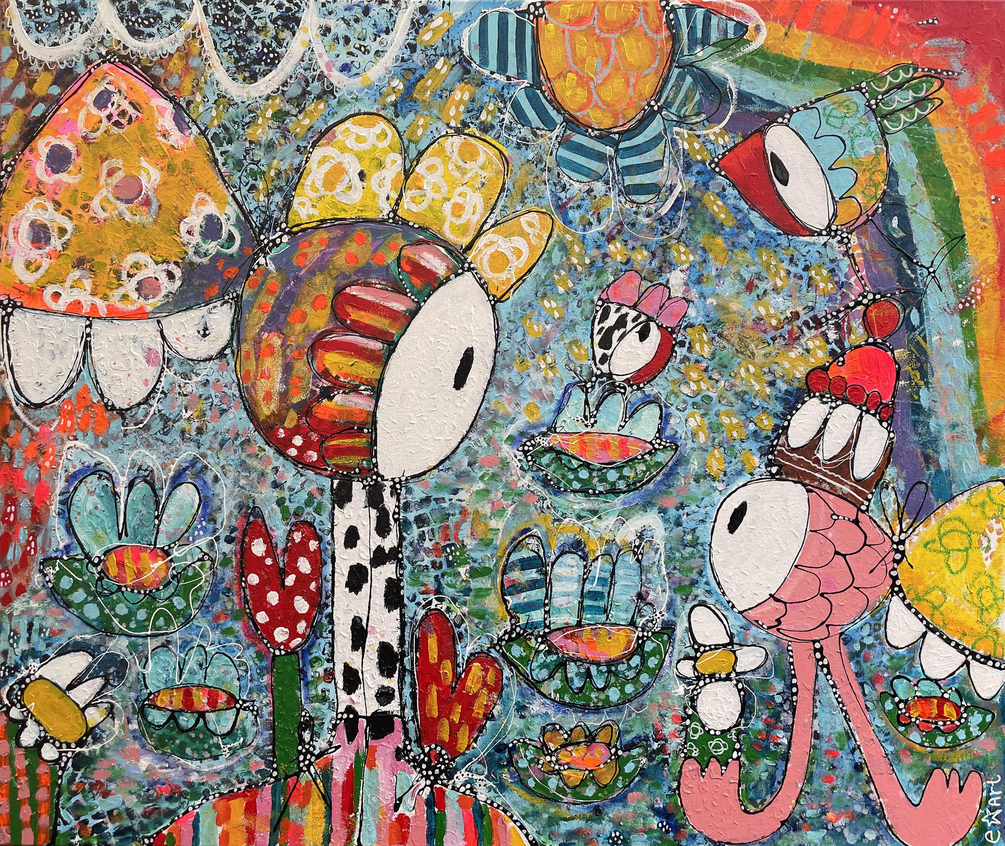 Squishy, You look so good under that rainbow