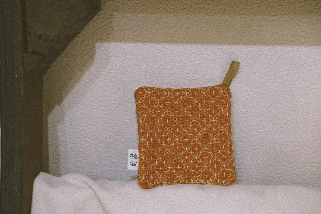 Tsubaki 椿習 刺子繡杯墊 ╭ 8款 ╮