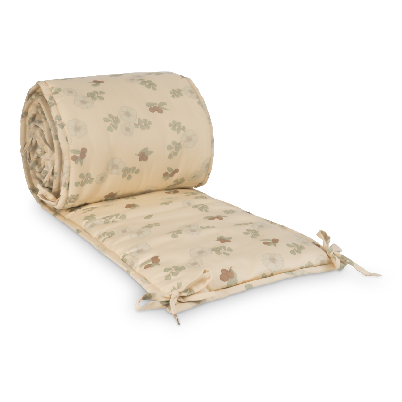 That's mine-有機棉嬰兒床床圍-Flowers and berries