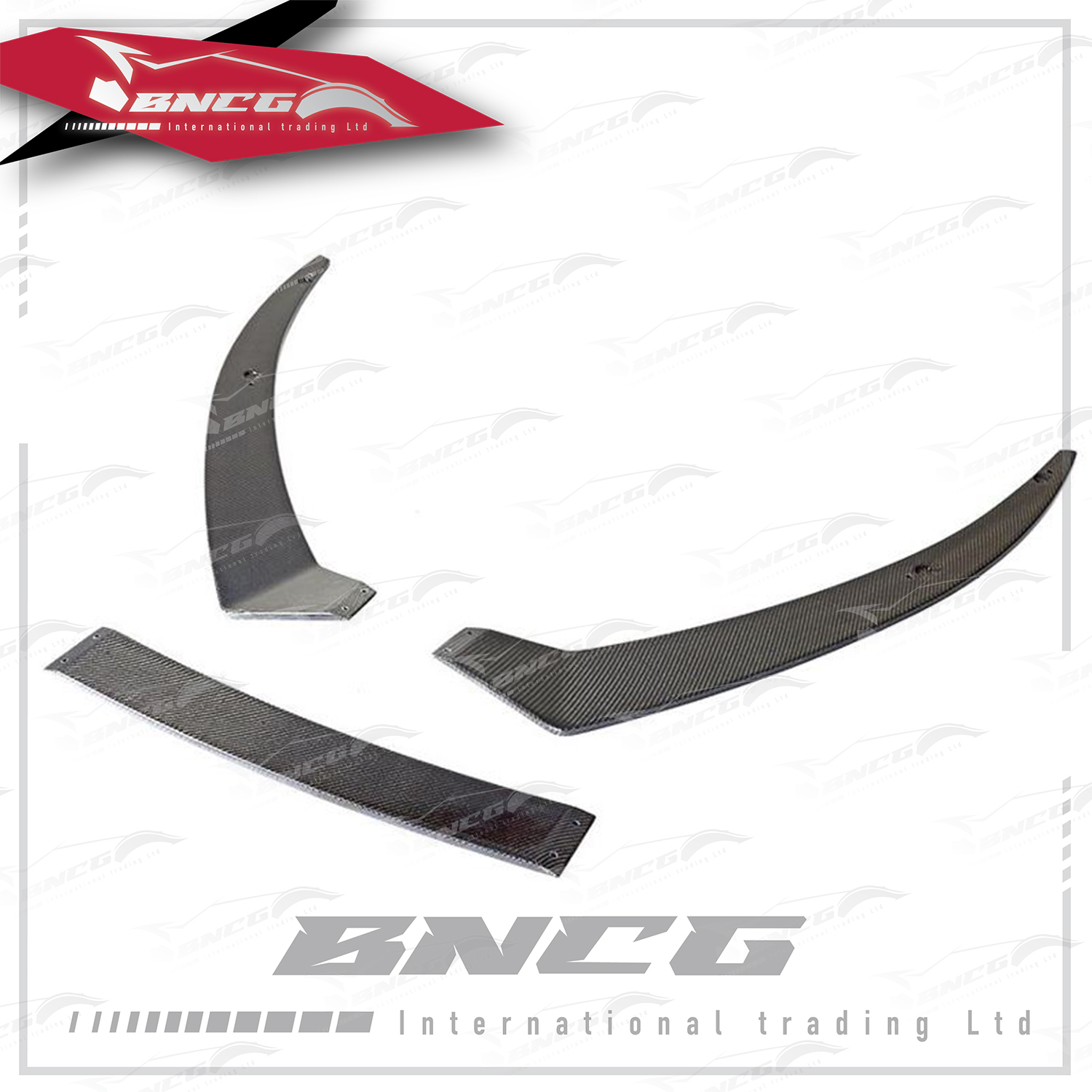 奧迪 Audi R8 16-18年式 改裝 卡夢 碳纖維 外觀件 空力套件 三段式 前下巴 前導流