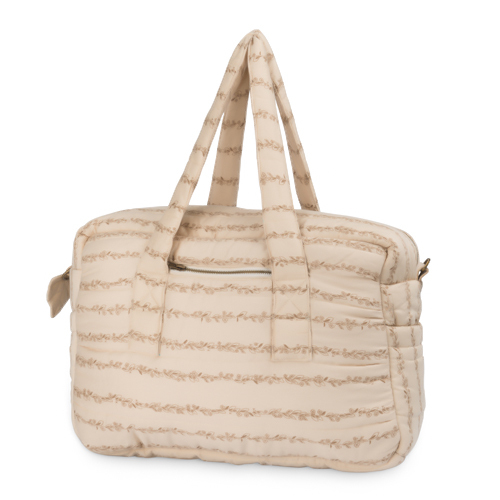 That's mine-有機棉時尚媽媽包-Leaves stripe