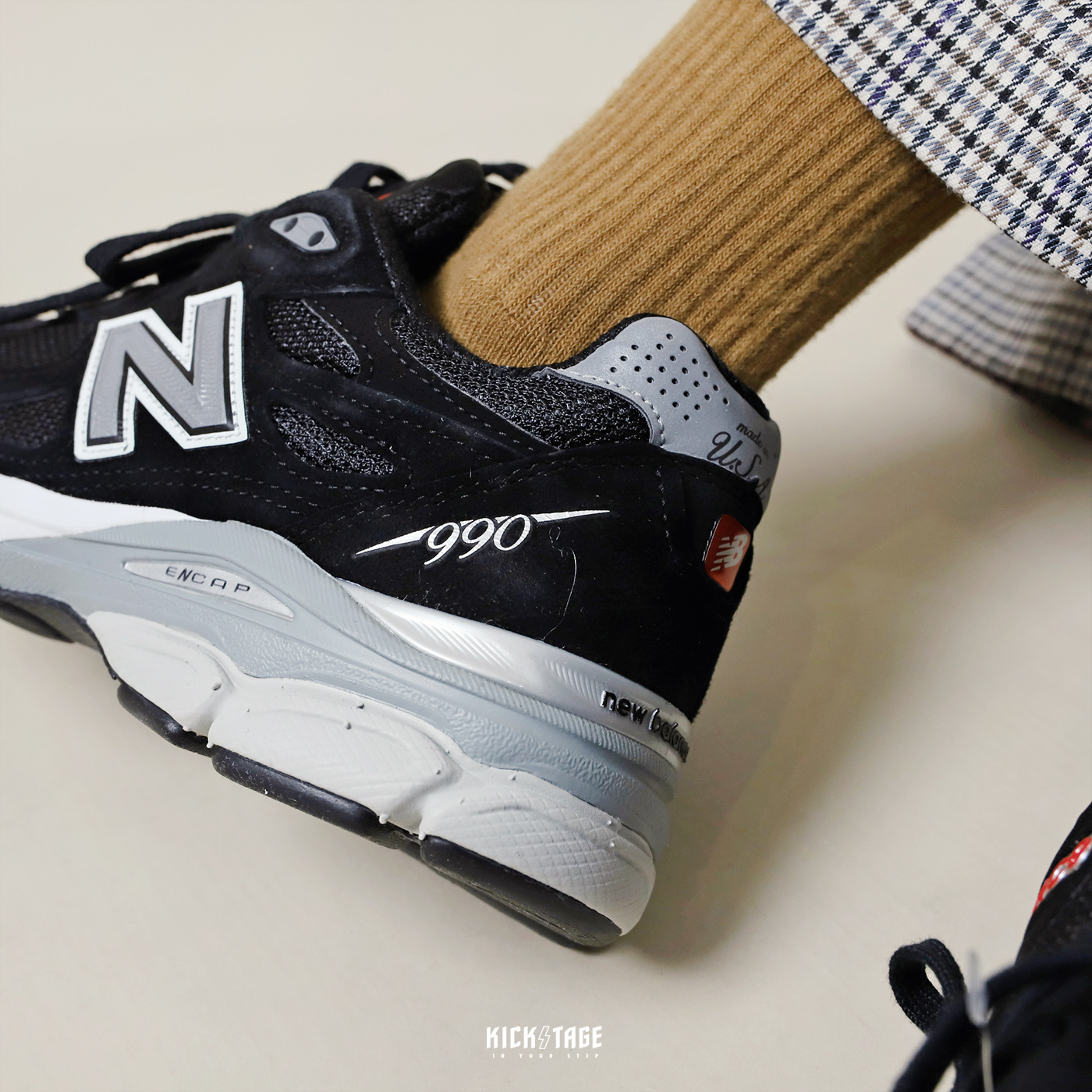 男女鞋NEW BALANCE 990 V3 美國製藍【M990NB3】灰【M990GY3】黑【M990BK