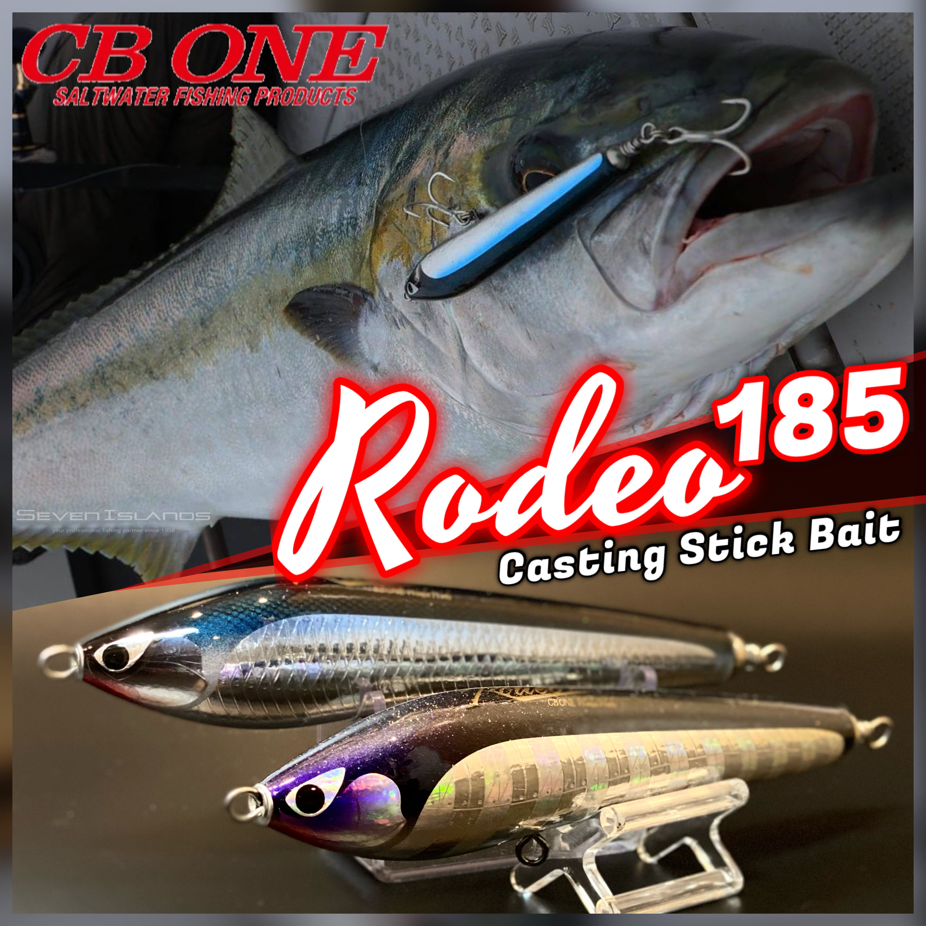 CB ONE RODEO 185 CASTING STICK BAIT