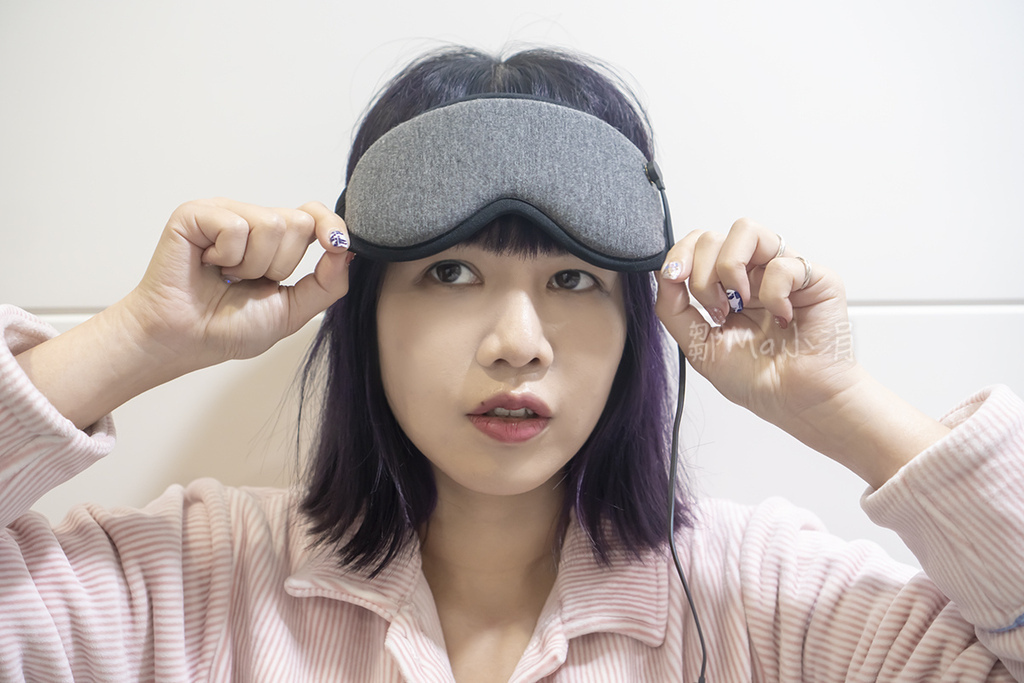 鄒Ma小涓推薦磁吸式三段溫控定時立體熱敷眼罩，疲勞眼睛的好幫手