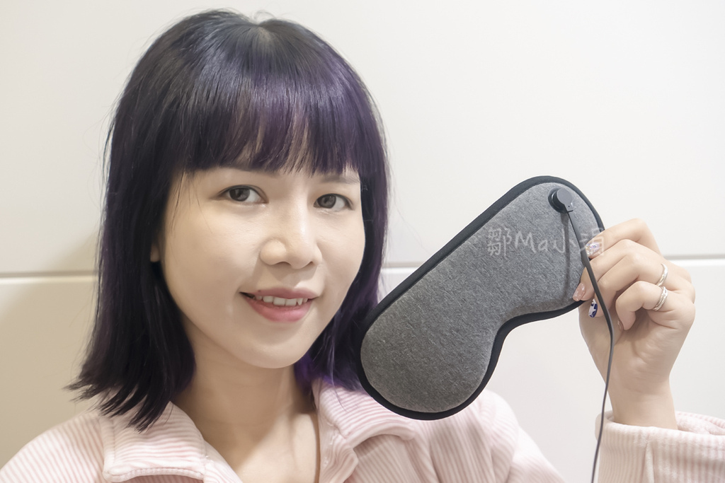 鄒Ma小涓推薦磁吸式三段溫控定時立體熱敷眼罩，疲勞眼睛的好幫手
