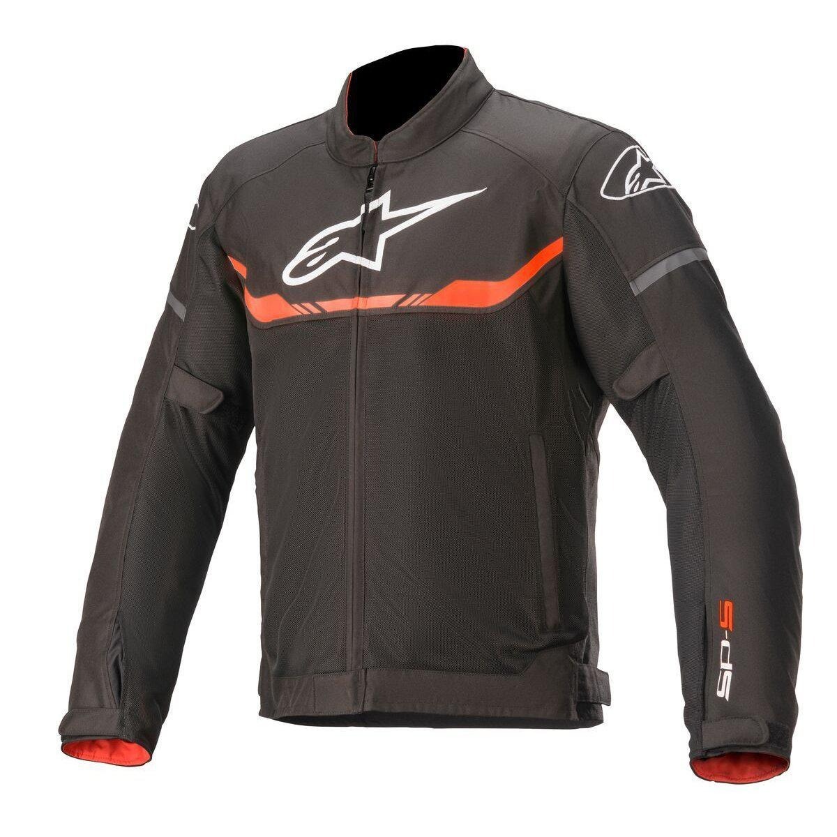 ALPINESTARS T-SPS AIR JACKET BLACK/RED FLUO 黑螢光紅 夏季防摔衣