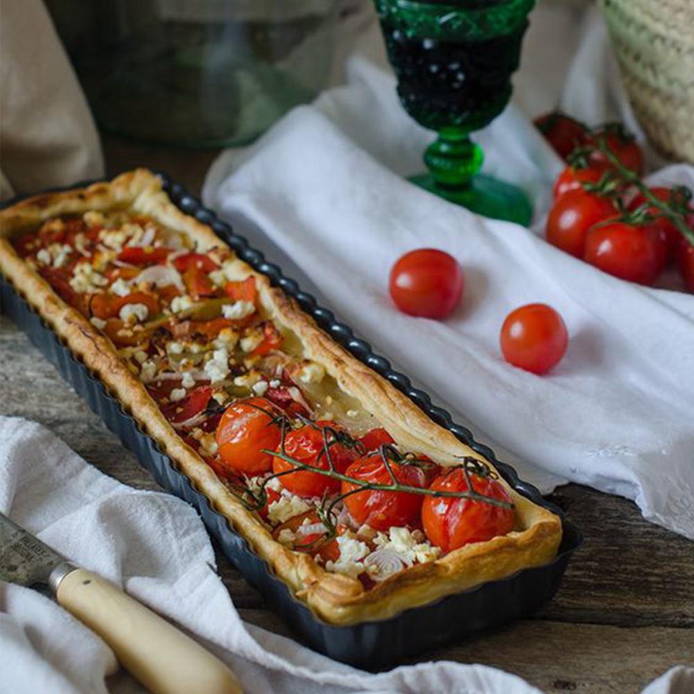 長方形波浪邊不沾塔模-底部脫模 (非鋁合金內層)