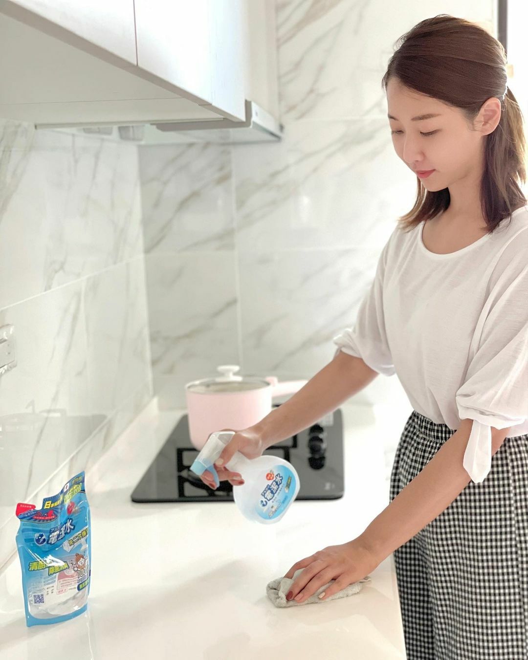 廚房天然潔劑 瓦斯爐好乾淨