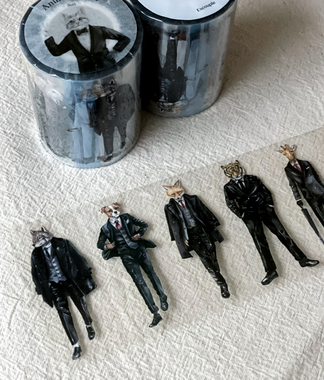 一氏夫婦 Escouple｜PET 膠帶｜西裝