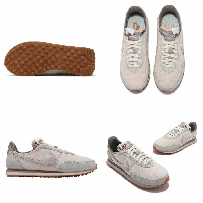 NIKE W WAFFLE TRAINER 2 SE 麂皮 復古休閒鞋(灰)