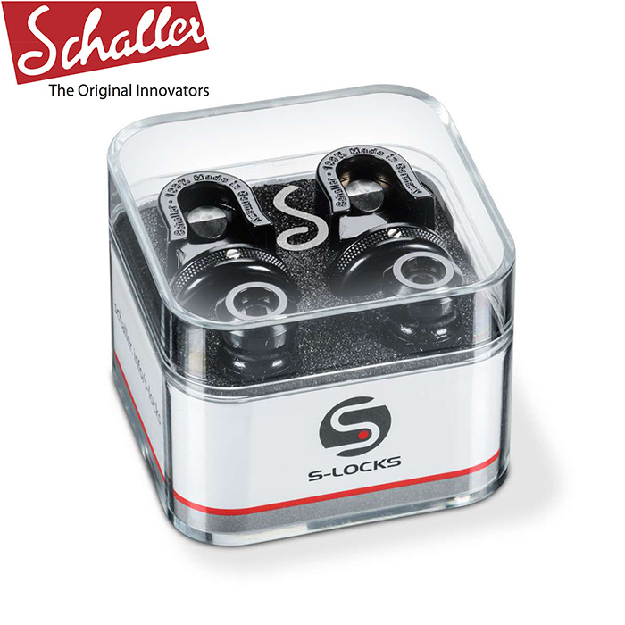 Schaller S-LOCKS BlackChrome 黑鉻 背帶釘加厚設計 安全背帶扣