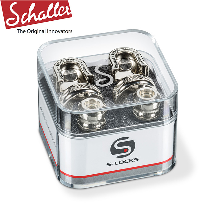 Schaller S-LOCKS Nickel 鍍鎳 背帶釘加厚設計 安全背帶扣