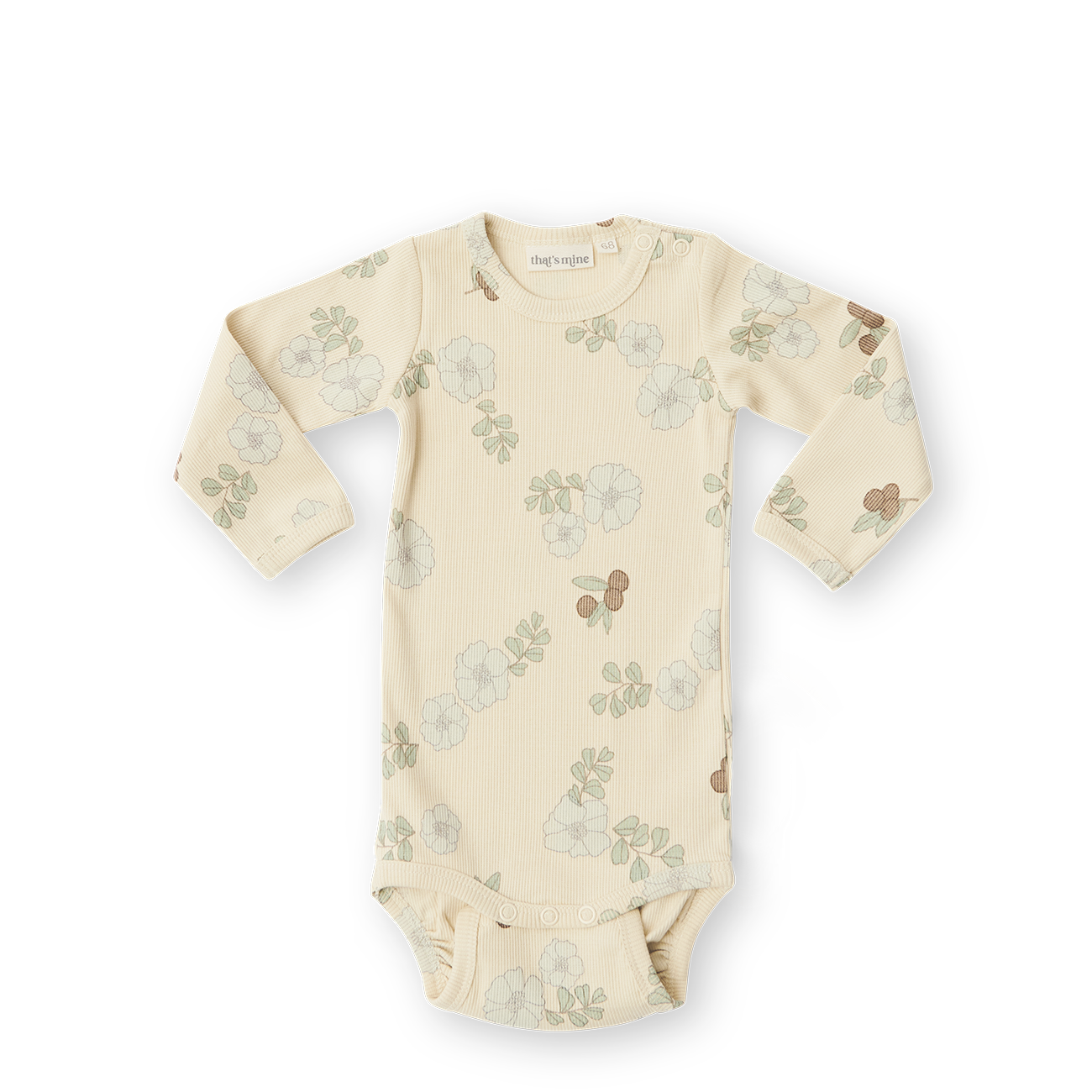 That's mine-套頭式包屁衣-Flowers and berries