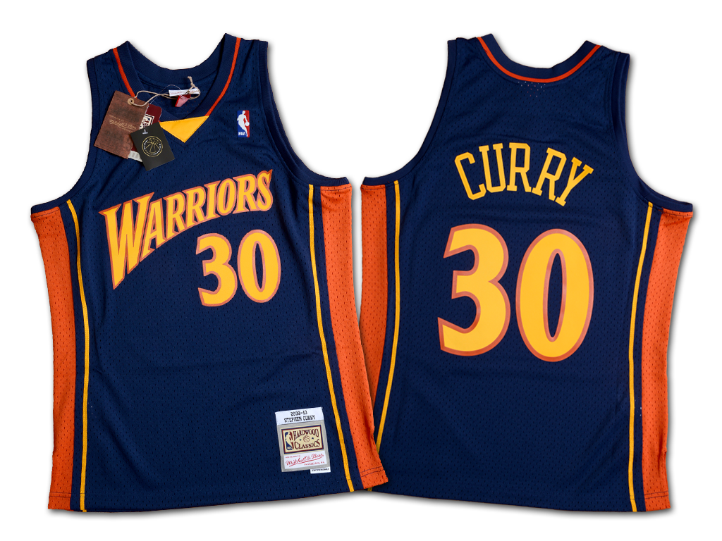 Mitchell & Ness 金州勇士隊 Stephen Curry 2009-2010 復刻 Swingman 球衣