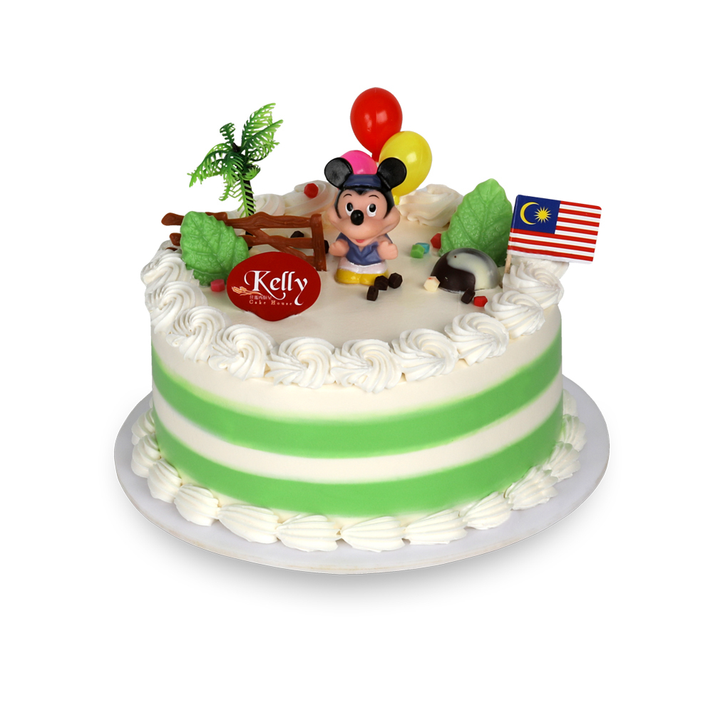 Cartoon Design Green