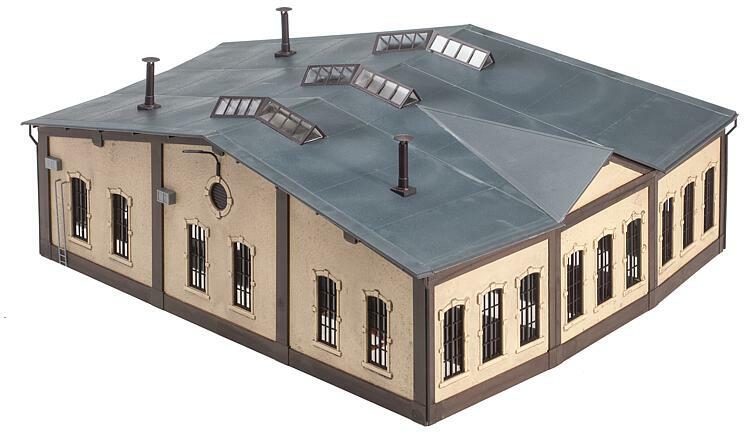Faller 120277 HO Scale Roundhouse with drive components