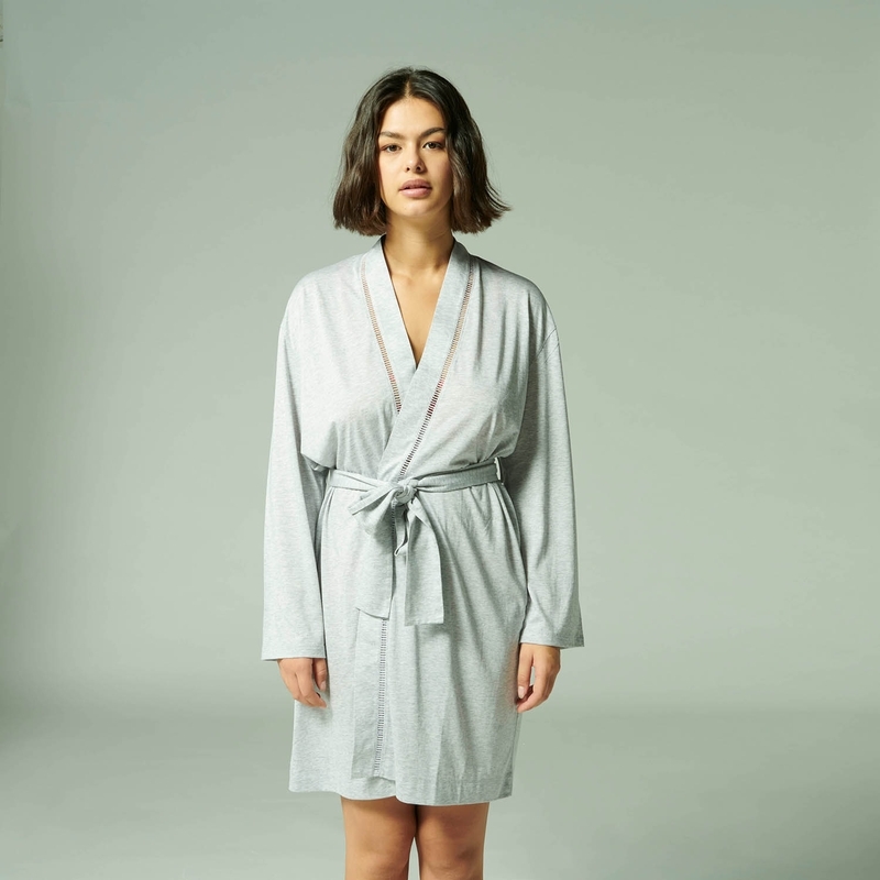 BRUME 霧 罩衫 大理石灰