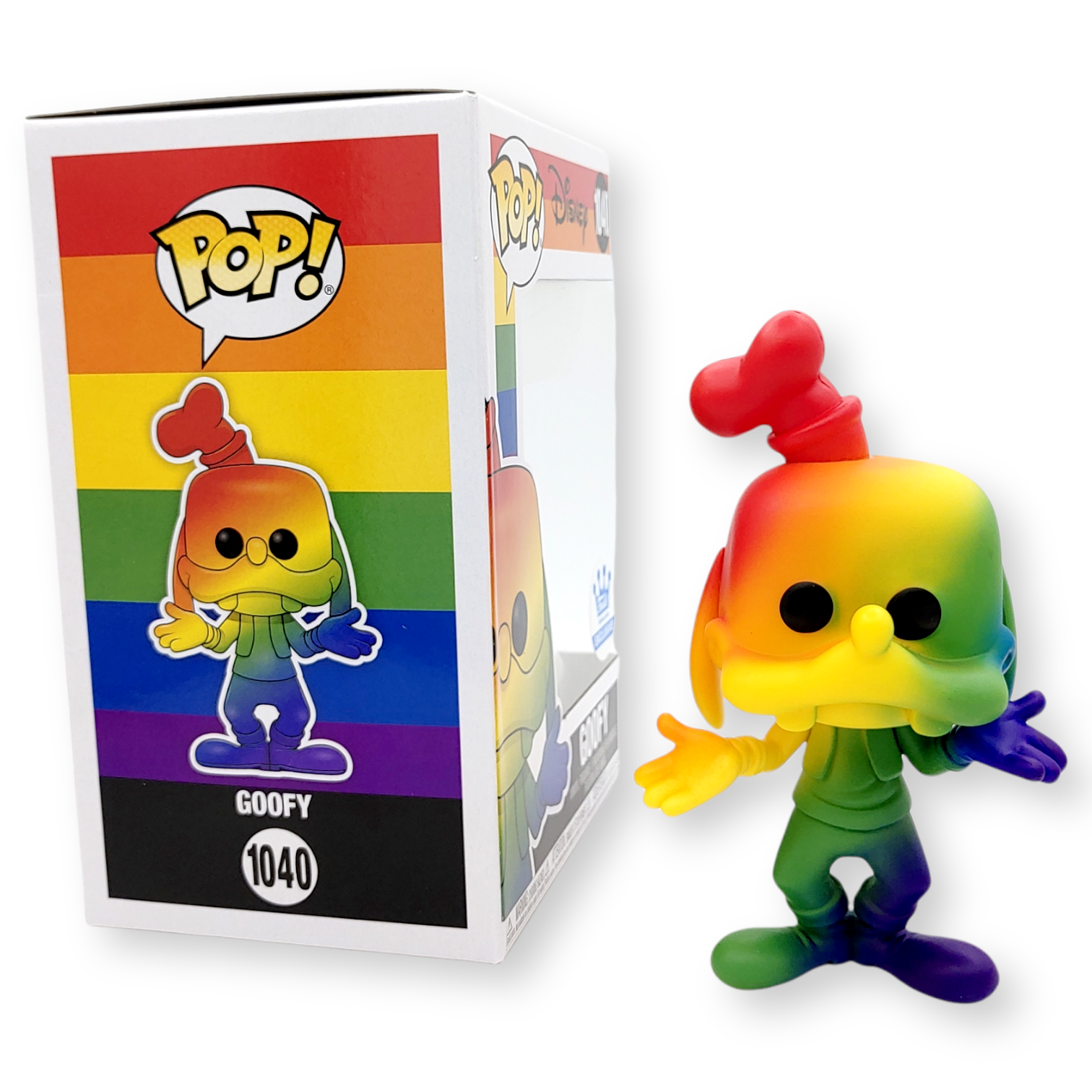 FUNKO POP<迪士尼>高飛狗(彩虹)-No.1040