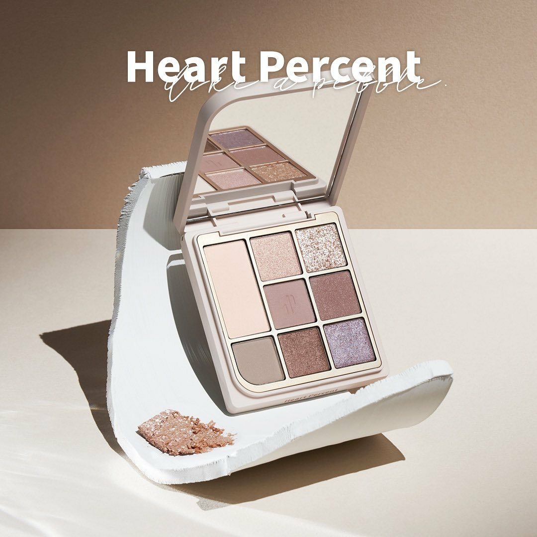 [ Heart Percent ] Dote On Mood Eye Palette - #01 Rose Facets