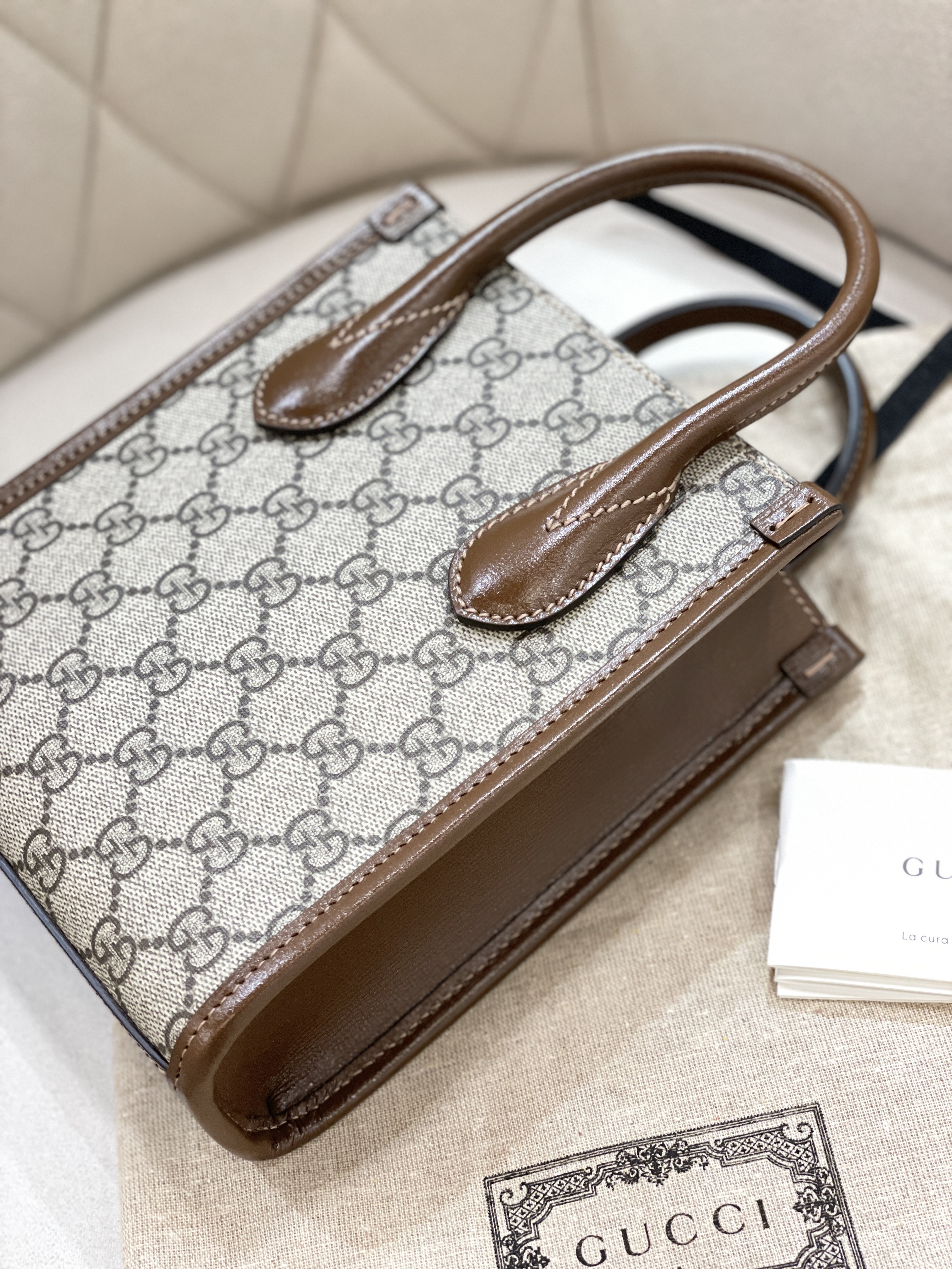 GUCCI Mini tote bag with Interlocking G