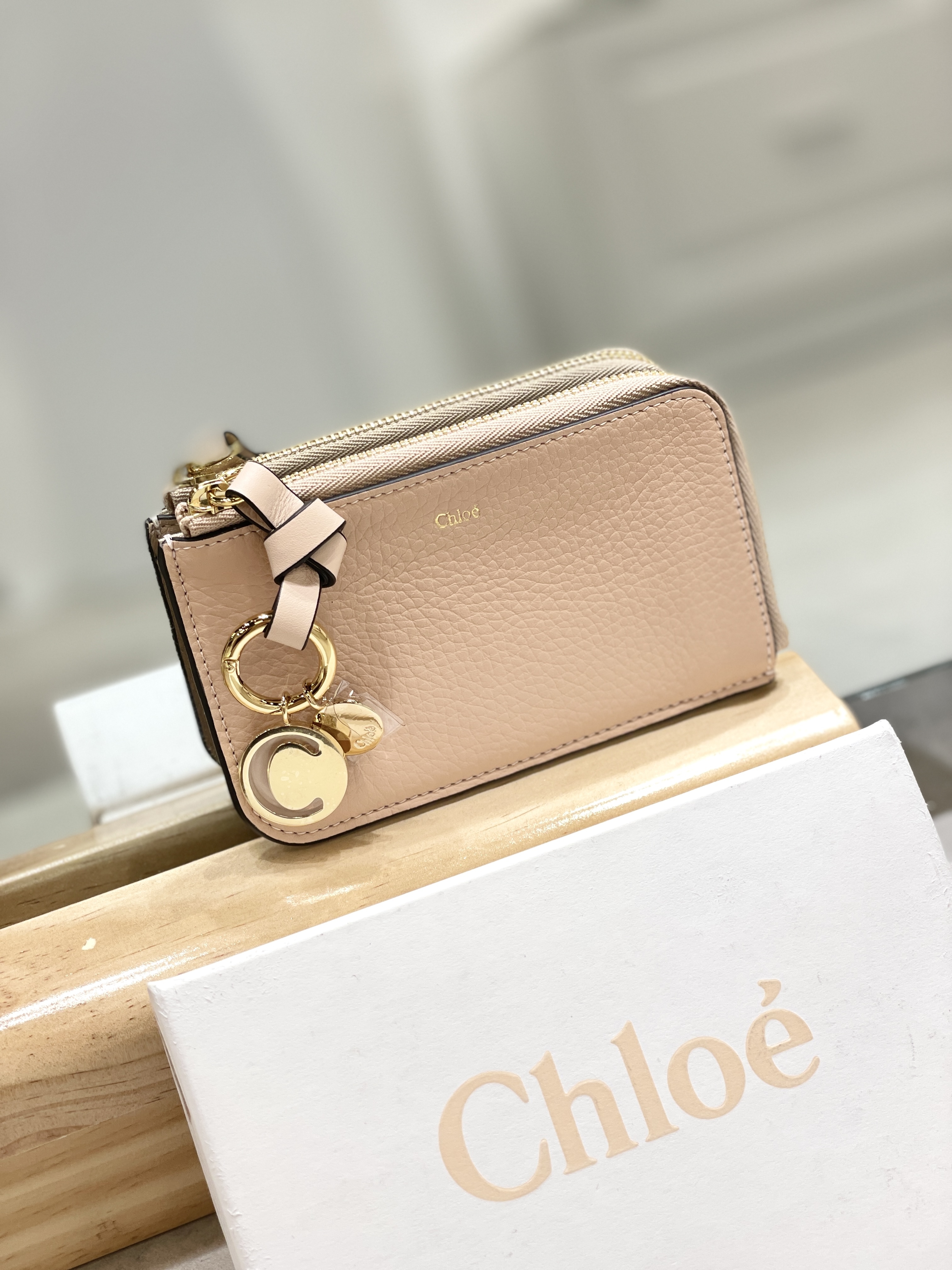 CHLOE Alphabet Coin Purse