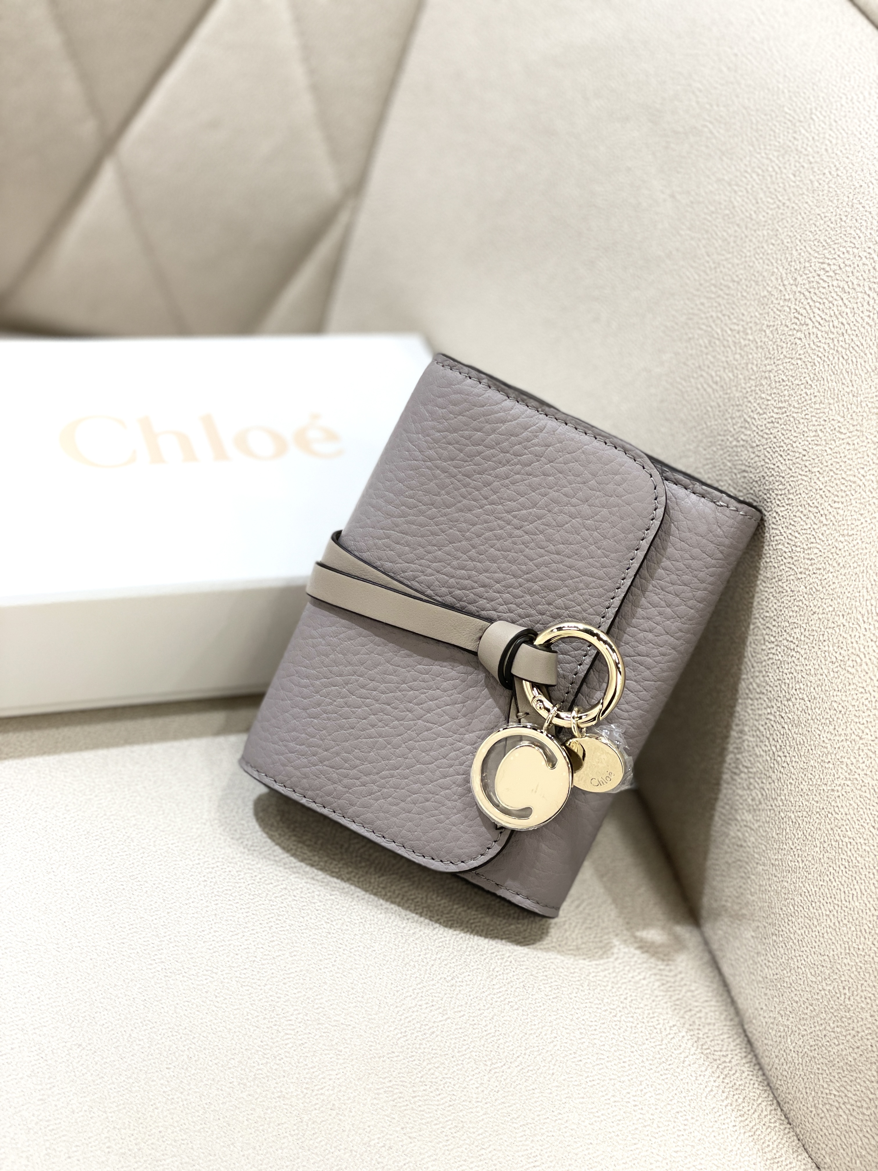 CHLOE Alphabet Small Trifold Wallet