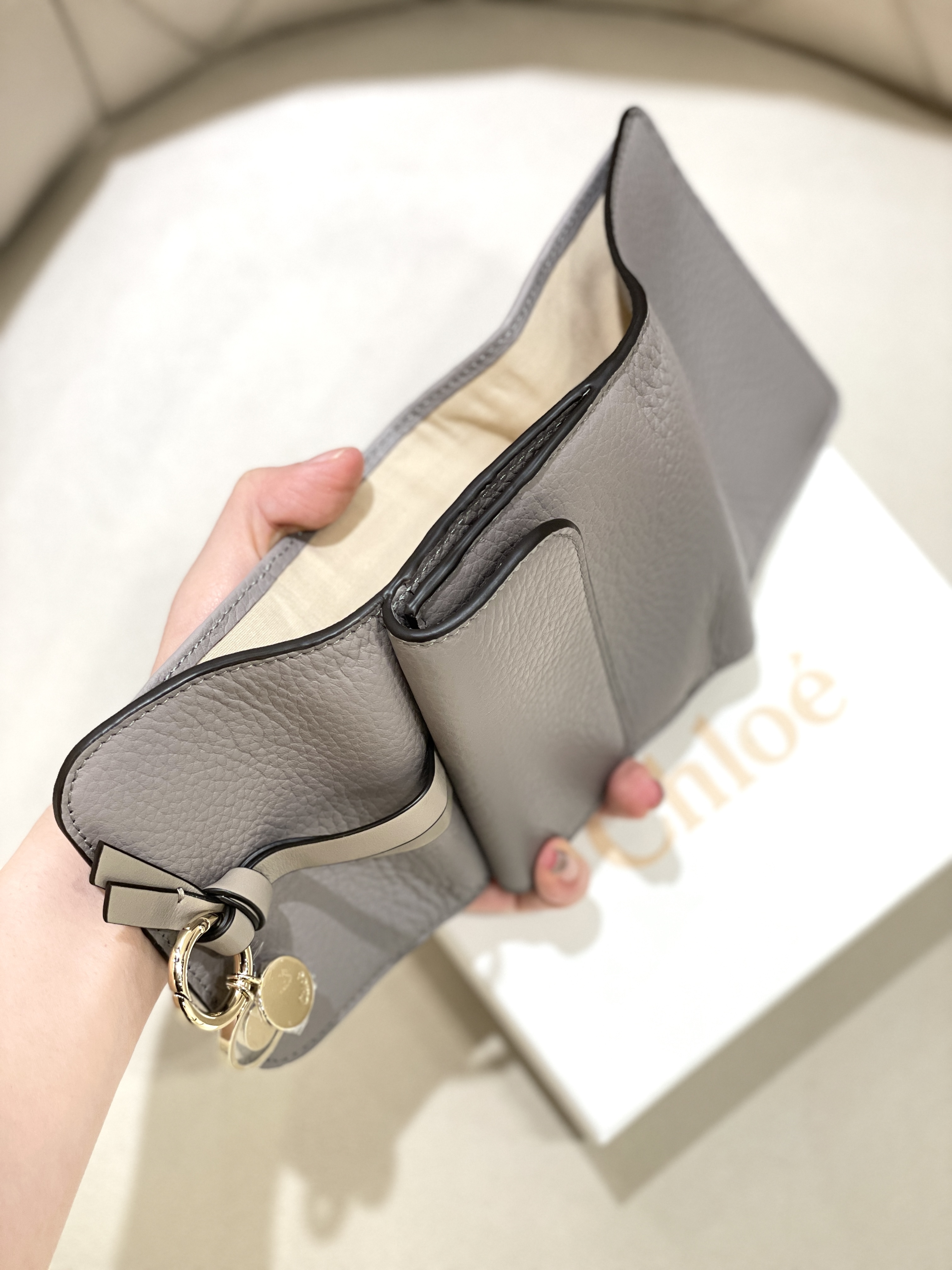 CHLOE Alphabet Small Trifold Wallet