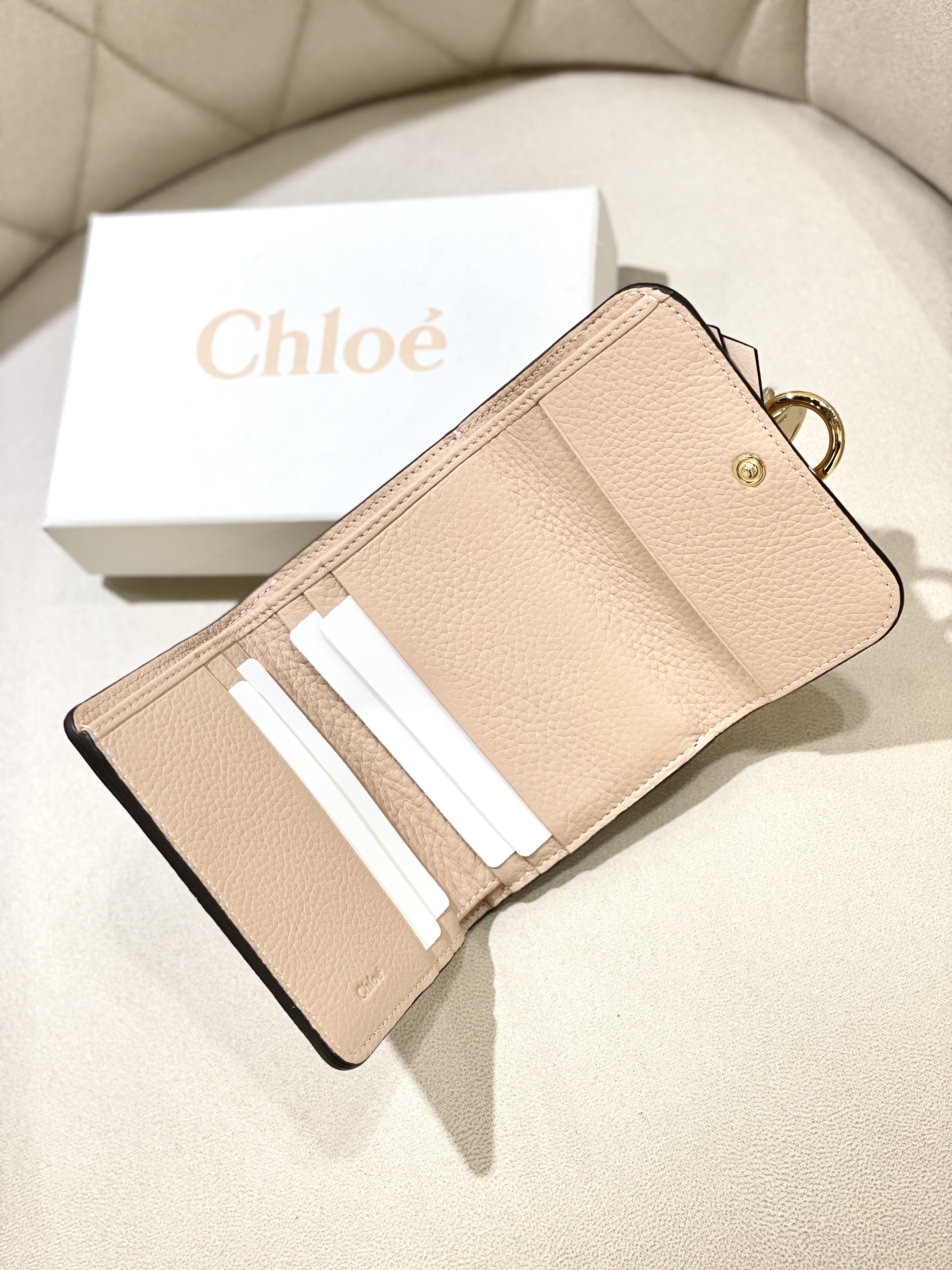 CHLOE Alphabet Small Trifold Wallet