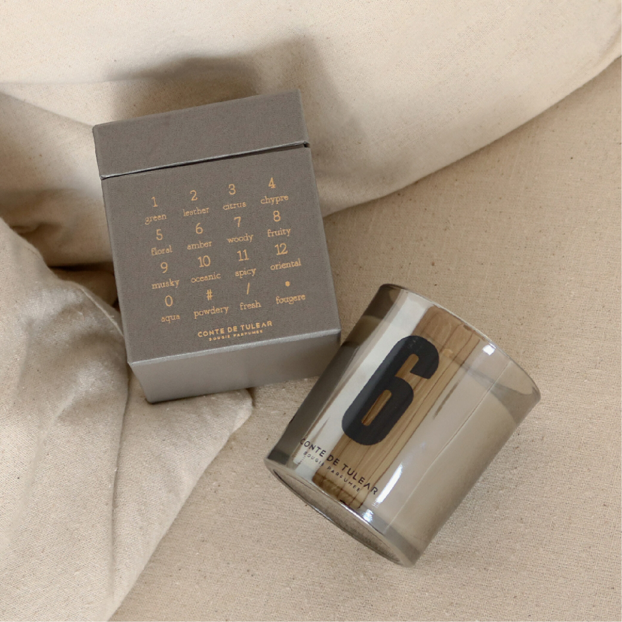 Conte De Tulear Signature Candle三層蠟燭 230g 香氛蠟燭