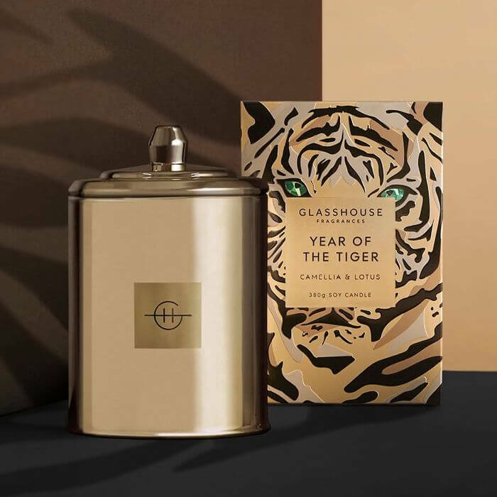 GLASSHOUSE 虎年限定 香氛蠟燭 FRAGRANCES LIMITED EDITION TIGER