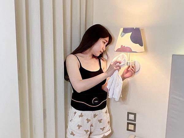 熊貝兒推薦微電流炫腹爆汗健身按摩腰帶手臂，懶人必備