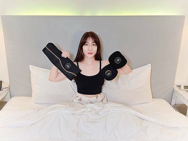 熊貝兒推薦微電流炫腹爆汗健身按摩腰帶手臂，懶人必備