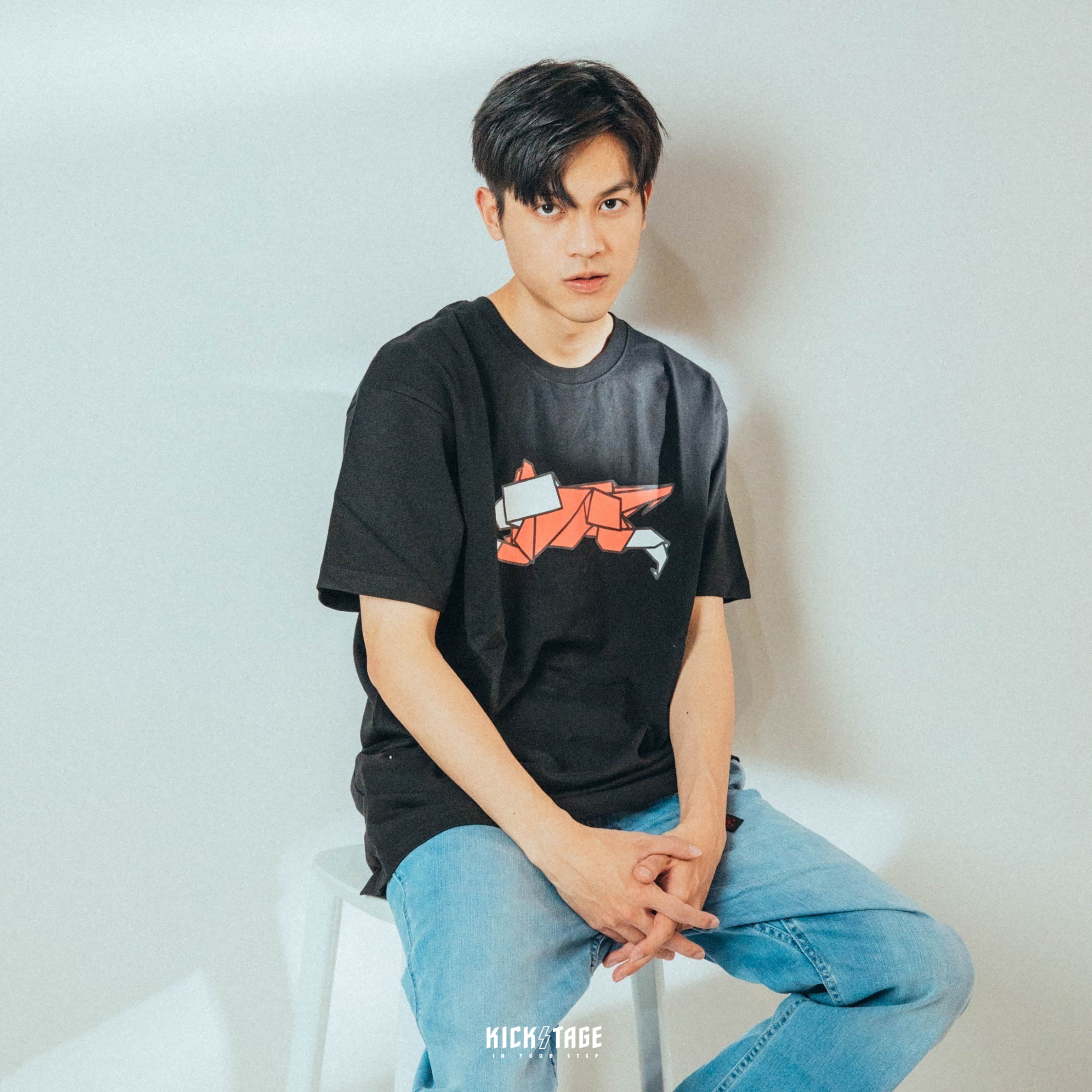 **特價商品售出不退換**男女款 ICE CREAM ORIGAMI SS TEE 黑色 奶茶色 灰色 白色 飛狗 短T【411-9200】