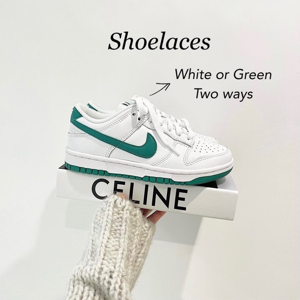 <線上SALE❤️‍🔥>Nike Dunk Low  BV復古白綠 (DD1503112)