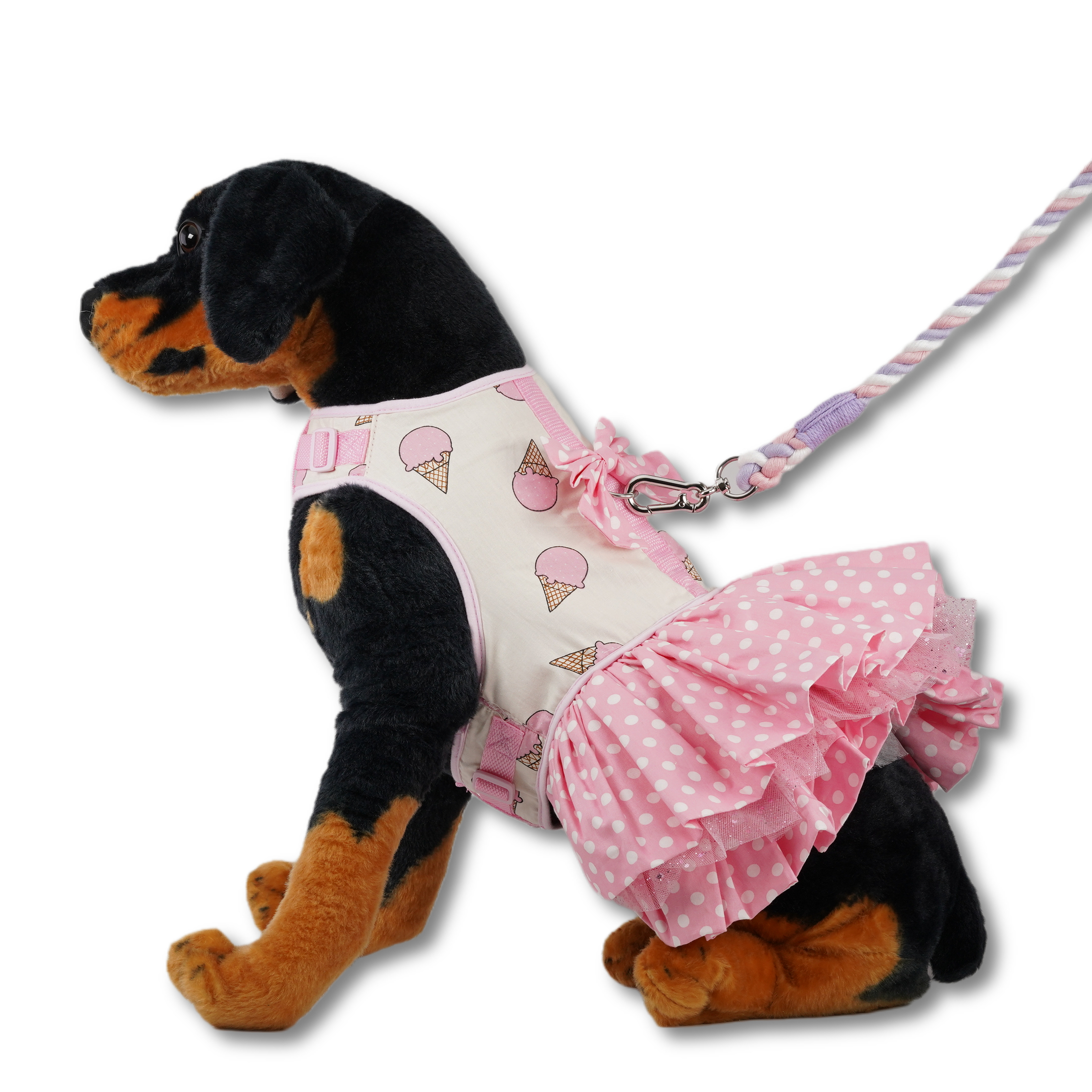 Pink Purple Rope Leash