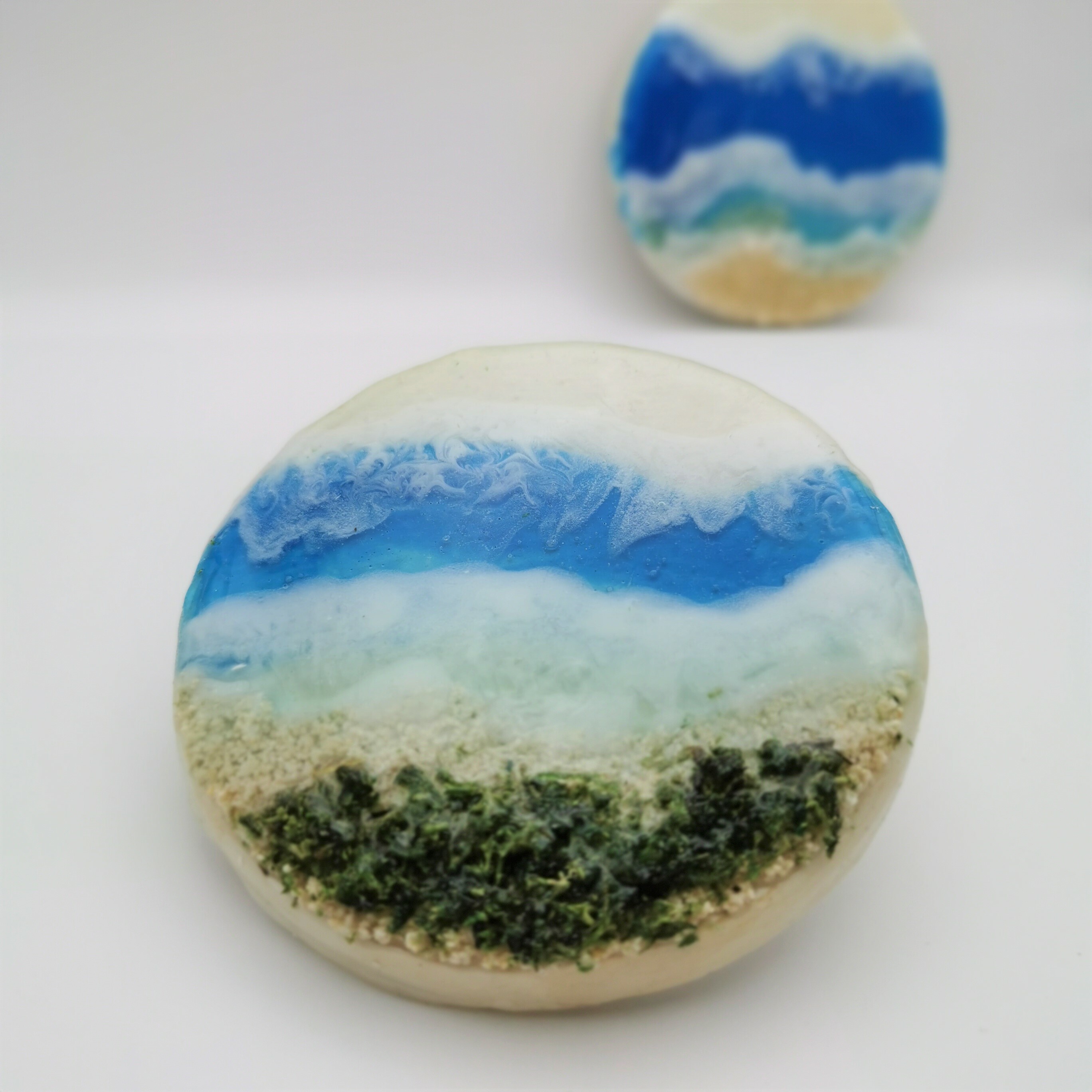 海灘創意擺飾/杯墊