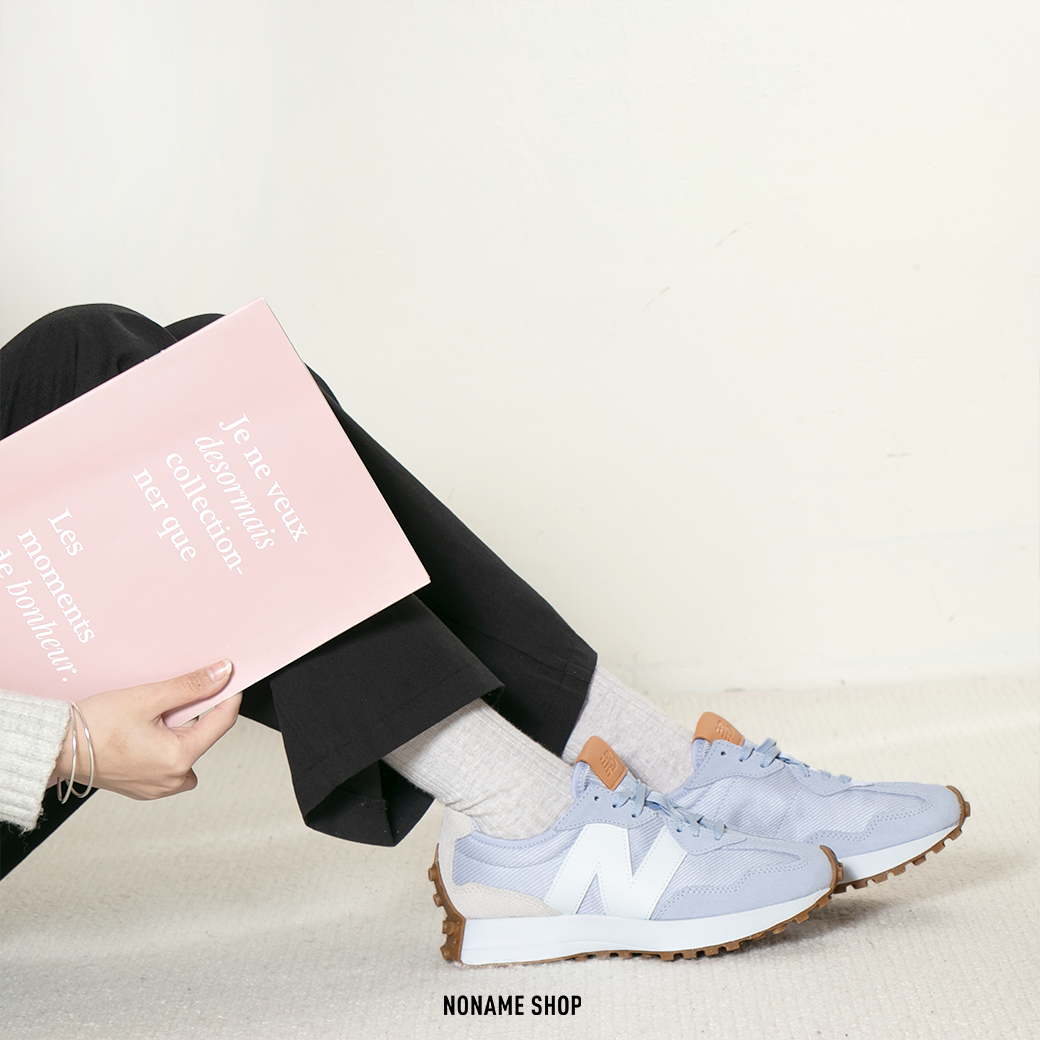 💥出清特價💥 NEW BALANCE NB 327 大N 復古 厚底 薰衣草紫 (女款)
