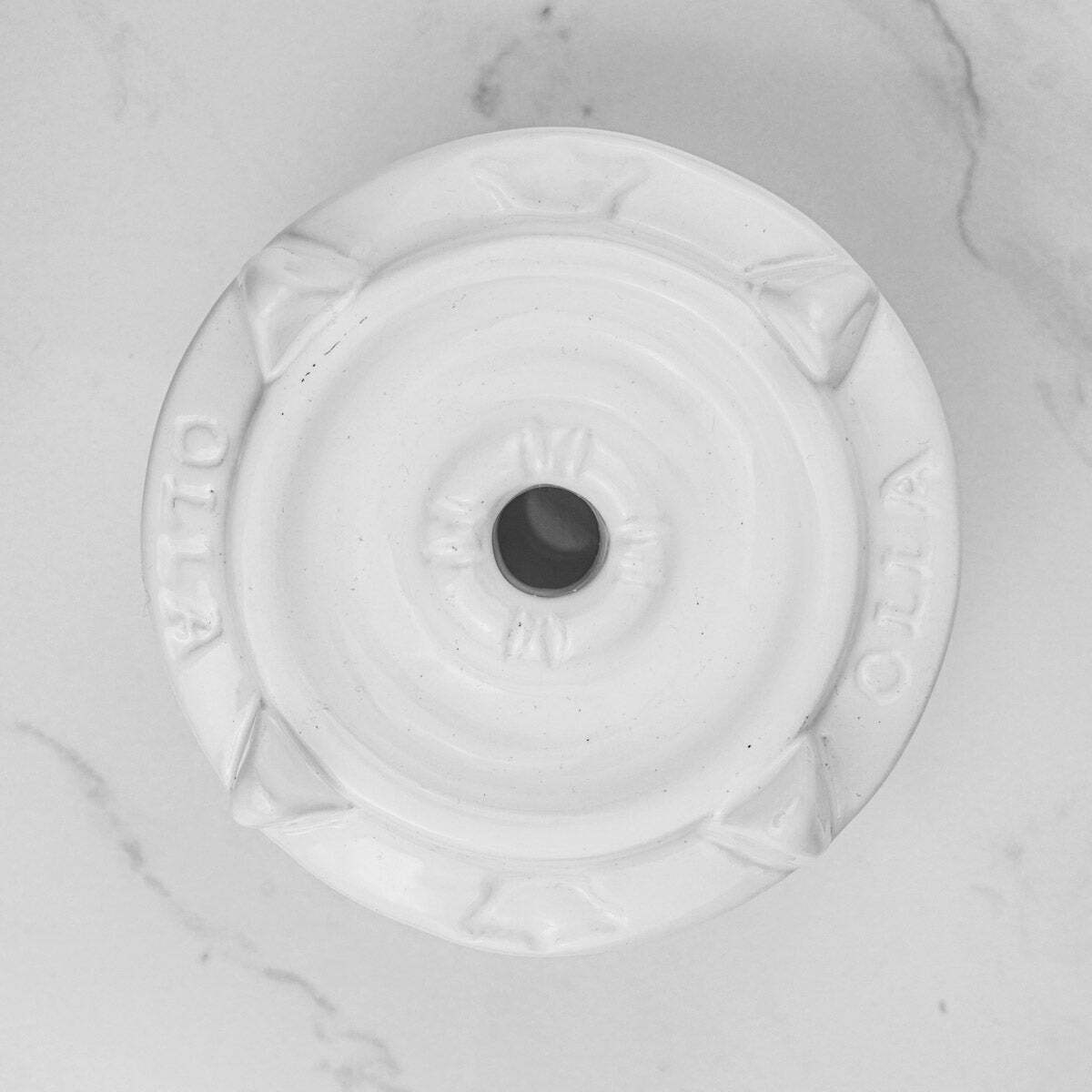 Olla Temple Bianca White Shine