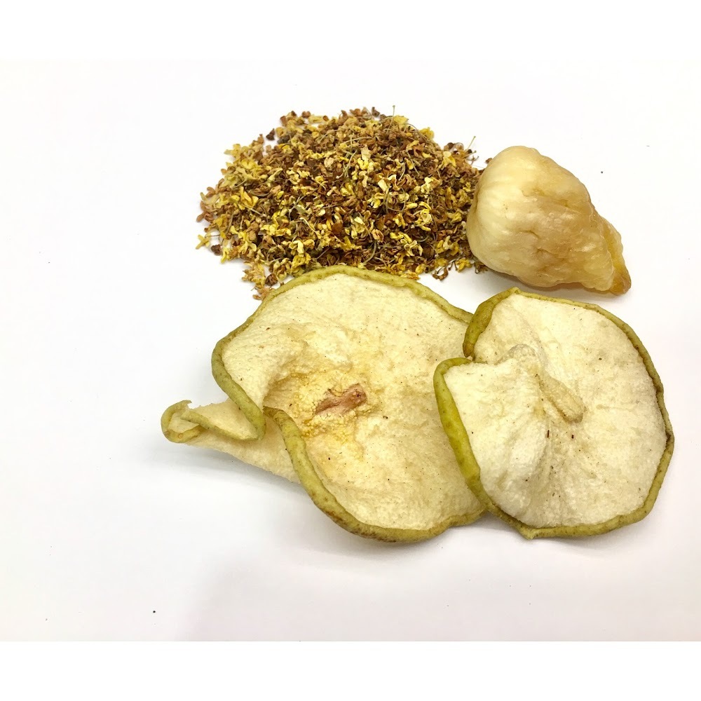 桂花雪梨無花果茶(潤喉潤肺、清新口氣）