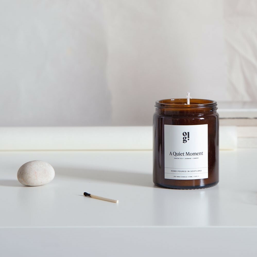 A Quiet Moment 寧靜時刻 香氛蠟燭 - Our Lovely Goods