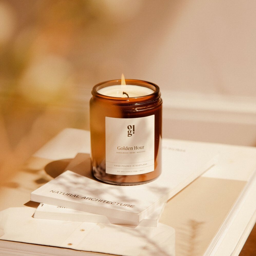 Golden Hour 日落時分 香氛蠟燭 - Our Lovely Goods