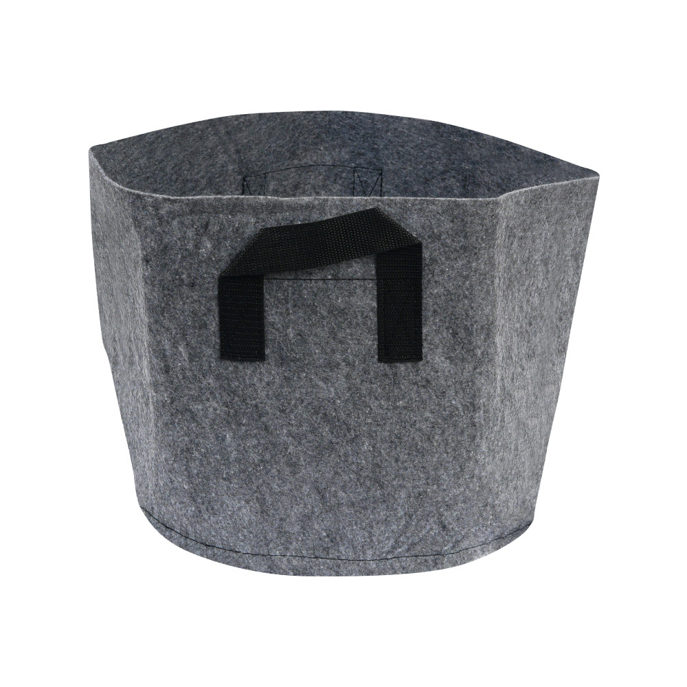 植物種植袋套盆袋5加侖灰-2入