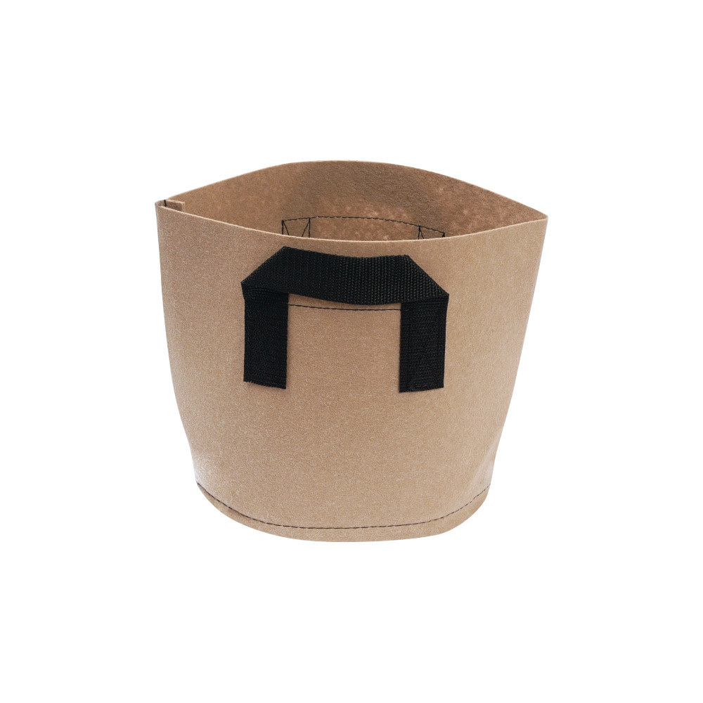 植物種植袋套盆袋2加侖駝色-2入