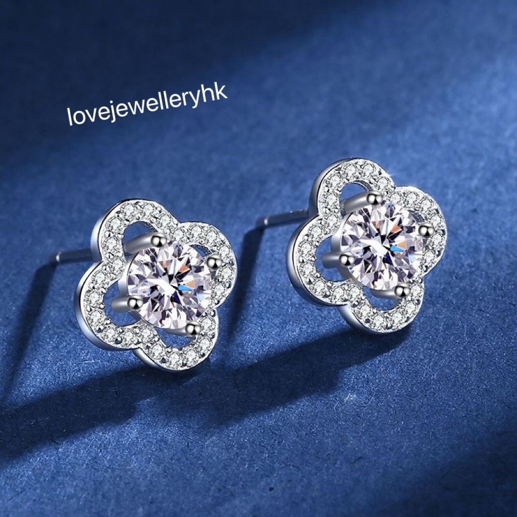 四葉草耳環   E1C017