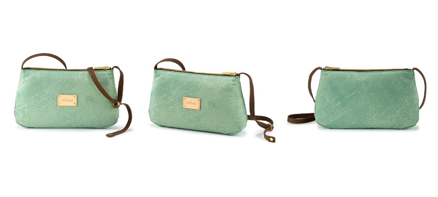 綠色斜背包 女性休閒包 輕量型斜背包 防潑水斜背包 側背包 輕量斜肩包  Soldier 未來之境斜肩包 satana SOS2830-323 躍金綠 商品介紹 5